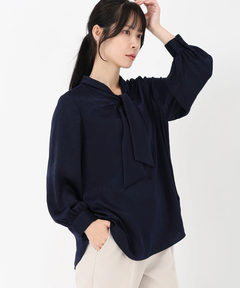 STRAWBERRY-FIELDS(ストロベリーフィールズ) |ウ゛ィンテージサテンボウタイブラウス