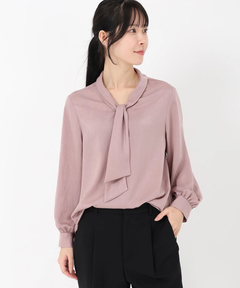 STRAWBERRY-FIELDS(ストロベリーフィールズ) |ウ゛ィンテージサテンボウタイブラウス