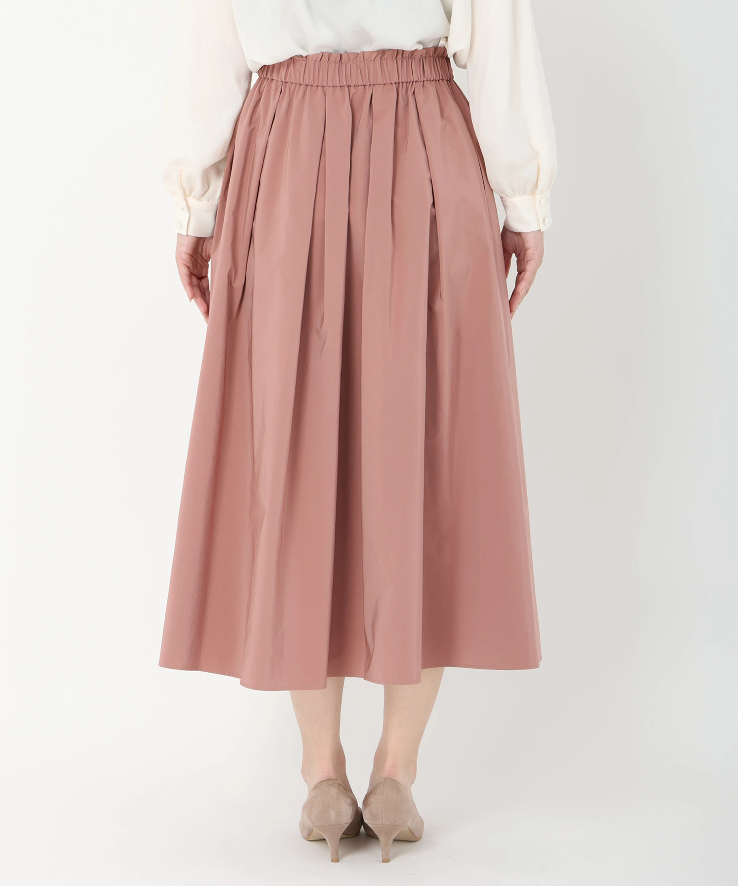 ホビットstrawberry palaceスカート STRAWBERRY-FIELDS（ストロベリーフィールズ）｜ギャザータックタフタ