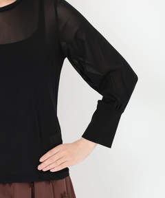 STRAWBERRY-FIELDS(ストロベリーフィールズ) |ストレッチチュールトップス