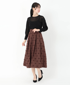 STRAWBERRY-FIELDS(ストロベリーフィールズ) |ストレッチチュールトップス