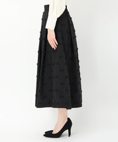 STRAWBERRY-FIELDS(ストロベリーフィールズ) |リボン刺繍タフタスカート