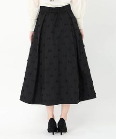 STRAWBERRY-FIELDS(ストロベリーフィールズ) |リボン刺繍タフタスカート