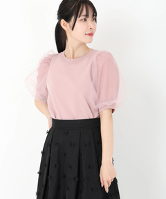 ストロベリーフィールズグレース　黒　ラメ入り　ノースリーブ　Ｖえり　ビジュー B品 アイテム一覧｜STRAWBERRY-FIELDS（ストロベリーフィールズ）