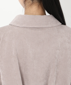 STRAWBERRY-FIELDS(ストロベリーフィールズ) |バックリボンコーデュロイジャンパー