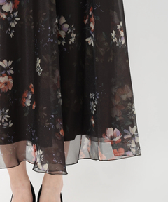 STRAWBERRY-FIELDS(ストロベリーフィールズ) |プリントフレアースカート