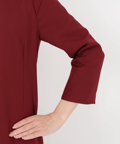 STRAWBERRY-FIELDS(ストロベリーフィールズ) |バックシャンプリーツドッキングワンピース