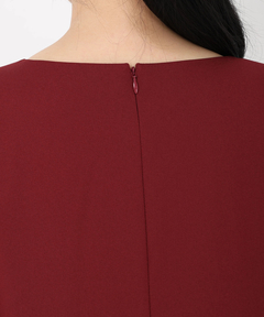 STRAWBERRY-FIELDS(ストロベリーフィールズ) |バックシャンプリーツドッキングワンピース