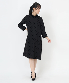 STRAWBERRY-FIELDS(ストロベリーフィールズ) |衿取り外しＡラインワンピース