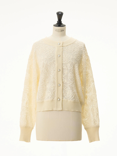 STRAWBERRY-FIELDS(ストロベリーフィールズ) |モールレースカーディガン