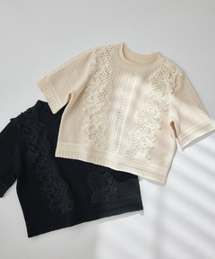 STRAWBERRY-FIELDS(ストロベリーフィールズ) |レースコンビニットトップス