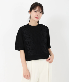 STRAWBERRY-FIELDS(ストロベリーフィールズ) |レースコンビニットトップス