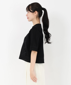 STRAWBERRY-FIELDS(ストロベリーフィールズ) |レースコンビニットトップス