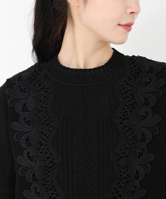 STRAWBERRY-FIELDS(ストロベリーフィールズ) |レースコンビニットトップス