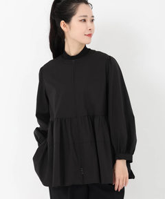 STRAWBERRY-FIELDS(ストロベリーフィールズ) |ギャザーペプラムライトブルゾン