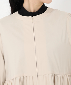 STRAWBERRY-FIELDS(ストロベリーフィールズ) |ギャザーペプラムライトブルゾン