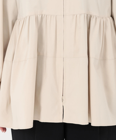 STRAWBERRY-FIELDS(ストロベリーフィールズ) |ギャザーペプラムライトブルゾン