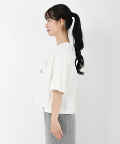 STRAWBERRY-FIELDS(ストロベリーフィールズ) |フロッキープリントロゴＴシャツ