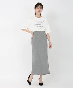 STRAWBERRY-FIELDS(ストロベリーフィールズ) |フロッキープリントロゴＴシャツ