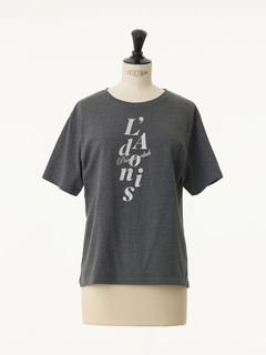 STRAWBERRY-FIELDS(ストロベリーフィールズ) |ラメプリントロゴティーシャツ