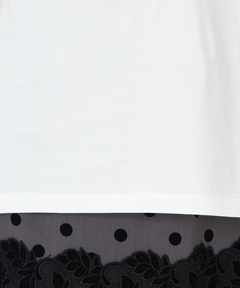 STRAWBERRY-FIELDS(ストロベリーフィールズ) |ラメプリントロゴティーシャツ