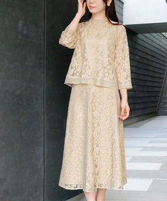 STRAWBERRY-FIELDS(ストロベリーフィールズ) |コードレースフレアスカート