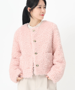 STRAWBERRY-FIELDS(ストロベリーフィールズ) |【プレゼント対象】フェイクファージャケット