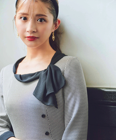 STRAWBERRY-FIELDS(ストロベリーフィールズ) |サイドリボンネックワンピース