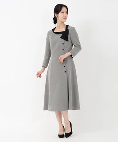 STRAWBERRY-FIELDS(ストロベリーフィールズ) |サイドリボンネックワンピース