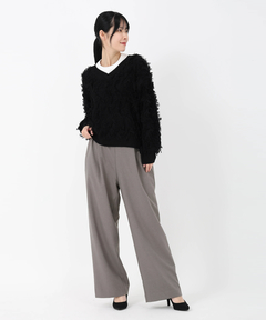 STRAWBERRY-FIELDS(ストロベリーフィールズ) |タックイージーパンツ