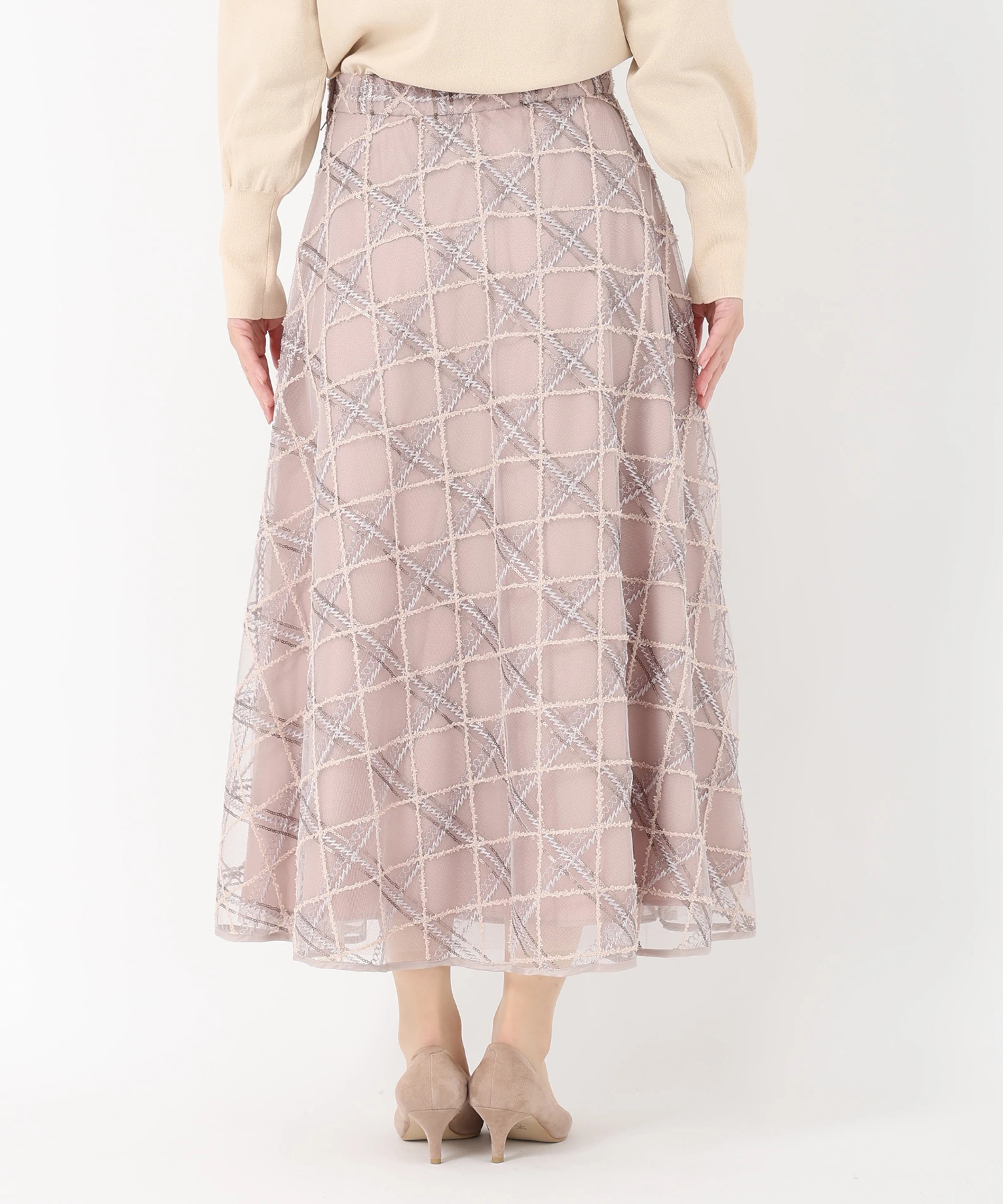 STRAWBERRY-FIELDS（ストロベリーフィールズ）｜刺繍チュールフレアー