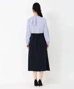 STRAWBERRY-FIELDS(ストロベリーフィールズ) |アシンメトリーフリルワンピース