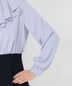 STRAWBERRY-FIELDS(ストロベリーフィールズ) |アシンメトリーフリルワンピース