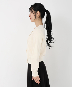 STRAWBERRY-FIELDS(ストロベリーフィールズ) |【プレゼント対象】バレリーナモチーフニットカーディガン