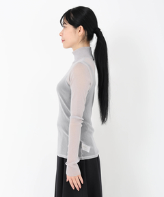 STRAWBERRY-FIELDS(ストロベリーフィールズ) |ナイロンラメチュールカットソー