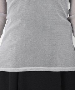 STRAWBERRY-FIELDS(ストロベリーフィールズ) |ナイロンラメチュールカットソー