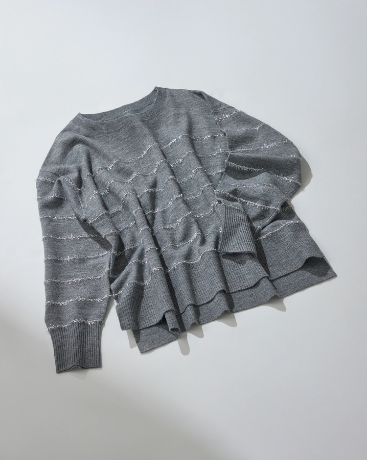 STRAWBERRY-FIELDS(ストロベリーフィールズ) |シャイニーボーダーニット