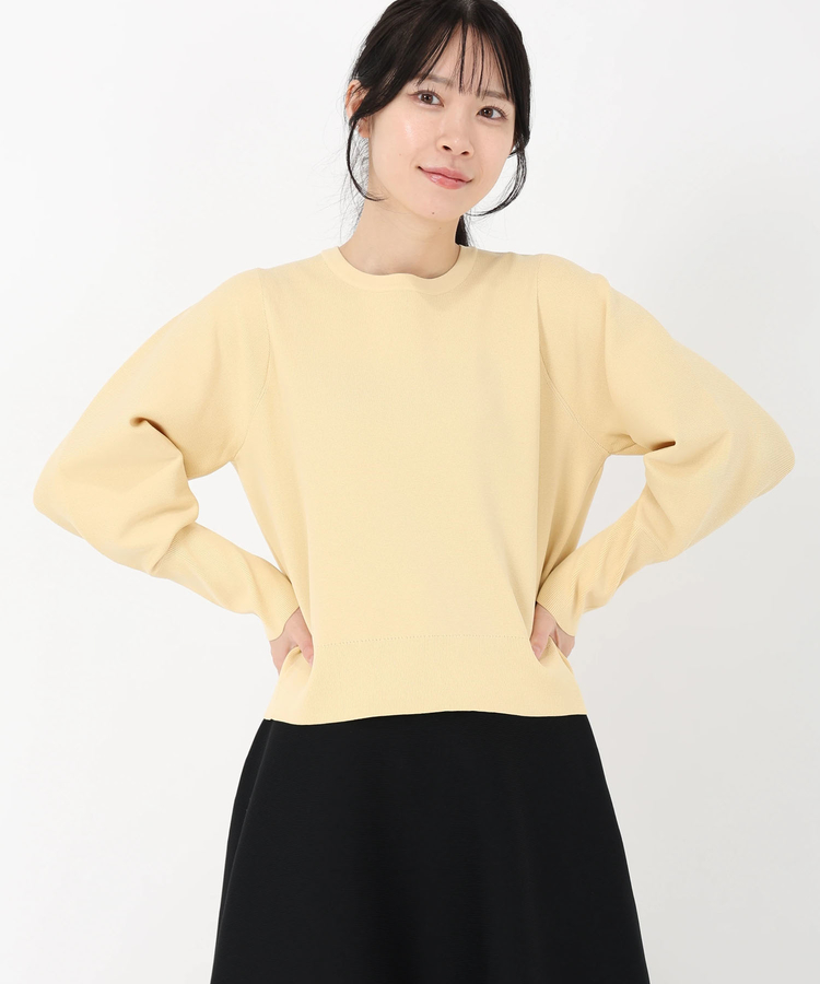 STRAWBERRY-FIELDS(ストロベリーフィールズ) |メタル釦アクセントニット