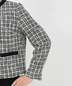 STRAWBERRY-FIELDS(ストロベリーフィールズ) |ミックスツイードジップアップジャケット