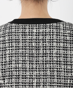 STRAWBERRY-FIELDS(ストロベリーフィールズ) |ミックスツイードジップアップジャケット