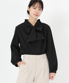 STRAWBERRY-FIELDS(ストロベリーフィールズ) |フリルカラーボウタイブラウス