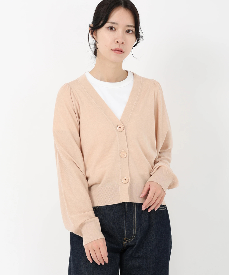 STRAWBERRY-FIELDS(ストロベリーフィールズ) |Ｖネックニットカーディガン