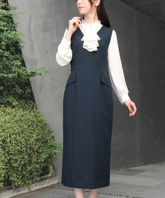 STRAWBERRY-FIELDS(ストロベリーフィールズ) |Ｖネックジャンパースカート