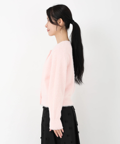 STRAWBERRY-FIELDS(ストロベリーフィールズ) |パール釦シャギーニット