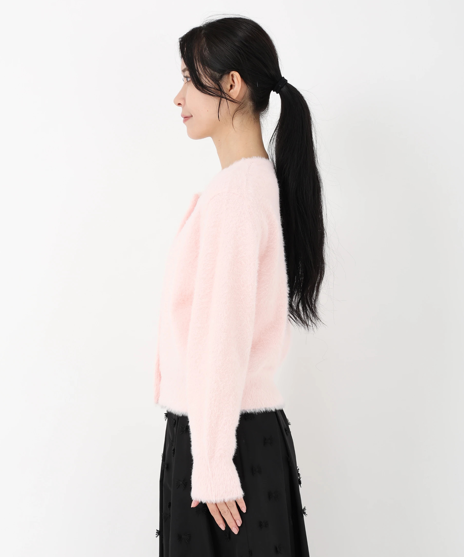 STRAWBERRY-FIELDS（ストロベリーフィールズ）｜パール釦シャギー