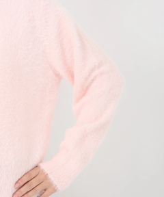 STRAWBERRY-FIELDS(ストロベリーフィールズ) |パール釦シャギーニット