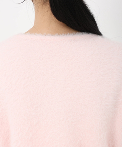 STRAWBERRY-FIELDS(ストロベリーフィールズ) |パール釦シャギーニット