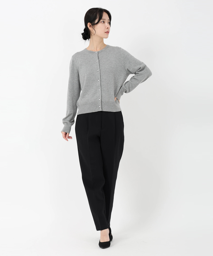 STRAWBERRY-FIELDS（ストロベリーフィールズ）｜パール釦ニット