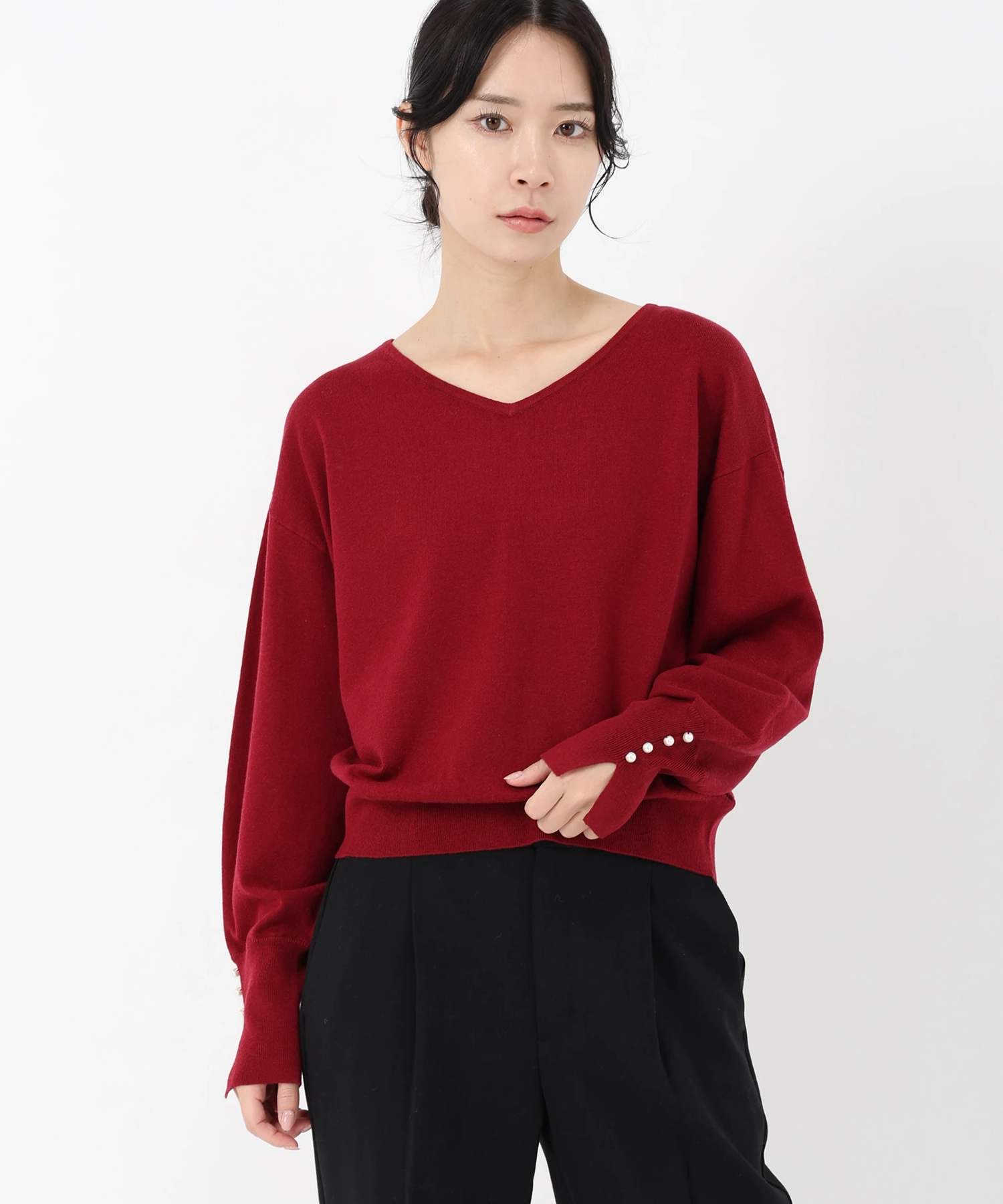 STRAWBERRY-FIELDS（ストロベリーフィールズ）｜2WAY袖口パール