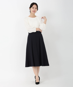 STRAWBERRY-FIELDS(ストロベリーフィールズ) |ウエスト切替ツイードワンピース